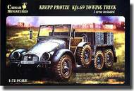  Caesar Miniatures Figures  1/72 Krupp Protze truck w/figure CMF7203