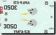  CAM Decals  1/32 F-4N from VMFA-531 CMD32016