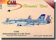  CAM Decals  1/32 F/A-18C Hornet VFA-37 'Bulls' CMD32059