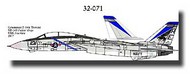  CAM Decals  1/32 F-14A VF-143 CMD32071