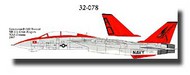  CAM Decals  1/32 F-14B VF-101 CMD32078
