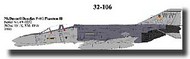  CAM Decals  1/32 McDonnell Douglas F-4G Phantom II CMD32106