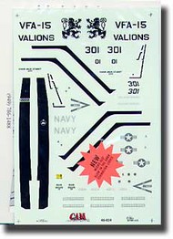  CAM Decals  1/48 F/A-18C VFA-15 Valions (CVW-8) CMD48034