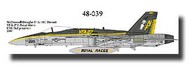  CAM Decals  1/48 F/A-18C VFA-27 CMD48039
