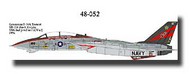  CAM Decals  1/48 USN F-14A Tarps CAG Bird VF-154 CMD48052
