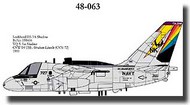  CAM Decals  1/48 Lockheed ES-3A Shadow CMD48063