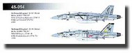  CAM Decals  1/48 F/A- 18C Eagles/Fighting Redcock OUT OF STOCK IN US, HIGHER PRICED SOURCED IN EUROPE CMD48084