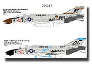  CAM Decals  1/72 F-4B Phantom II VMFA-323 CMD72017