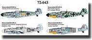  CAM Decals  1/72 Bf.109G-6 LUFT/HUNG/REGIA CMD72043