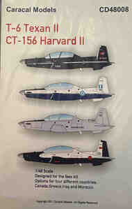  Caracal Models  1/48 T-6 Texan II CT-156 Harvard II CARCD48008