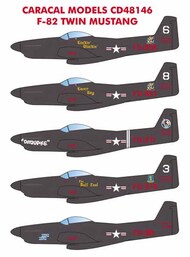  Caracal Models  1/48 F-82 Twin Mustang CARCD48146