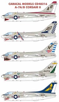 US Navy A-7A A-7B Corsair II #CARCD48216
