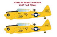 USAF North-American T-6G Texan. #CARCD32014