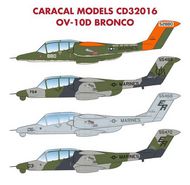  Caracal Models  1/32 AS NEW!!! North-American/Rockwell OV-10D Bronco CARCD32016