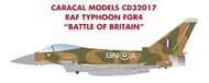  Caracal Models  1/32 RAF Typhoon FGR4 'Battle of Britain' CARCD32017