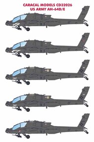  Caracal Models  1/35 US Army Boeing/Hughes AH-64D/E Apache OUT OF STOCK IN US, HIGHER PRICED SOURCED IN EUROPE CD32026