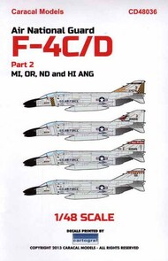 Air National Guard McDonnell F-4C/McDonnell F-4D Phantom II Part 2 #CD48036