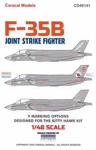  Caracal Models  1/48 F-35B Lightning II Joint Strike Fighter CARCD48141