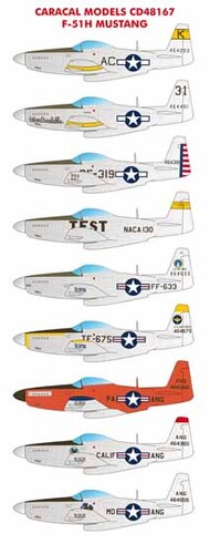 North-American F-51H Mustang #CARCD48167