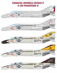  Caracal Models  1/48 US Navy/Marines F-4N Phantom CARCD48217