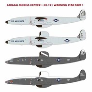  Caracal Models  1/72 Lockheed EC-121 Warning Star Part 1 OUT OF STOCK IN US, HIGHER PRICED SOURCED IN EUROPE CARCD72021