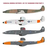  Caracal Models  1/72 Lockheed EC-121 Warning Star Part 2 OUT OF STOCK IN US, HIGHER PRICED SOURCED IN EUROPE CARCD72022