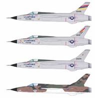  Caracal Models  1/72 USAF Republic F-105B/F-105D Thunderchief OUT OF STOCK IN US, HIGHER PRICED SOURCED IN EUROPE CD72144