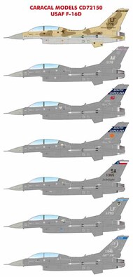 USAF Lockheed-Martin F-16D Viper OUT OF STOCK IN US, HIGHER PRICED SOURCED IN EUROPE #CD72150