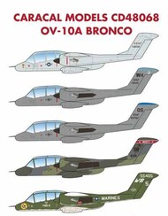  Caradecal  1/48 OV-10A Bronco decals CRC48068