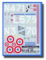  Decals Carpena  1/48 Morane Saulnier MS 406 - 2nd Part DC48020