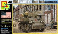  Classy Hobby  1/16 M5A1 Stuart Late Production Light Tank CSY16006