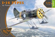  Clear Prop Models  1/72 Polikarpov I-16 type 5 In Finnish Service CP72048