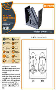 Mk.XXXI Bomb Raks Boeing F4B-4 #CPA48079