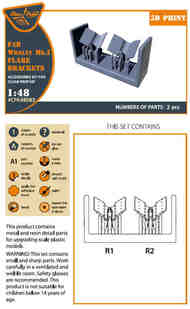 Boeing F4B-4 Whaley Mk.I Flare brackets #CPA48083