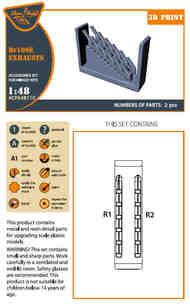 Messerschmitt Bf.109E exhausts #CPA48110