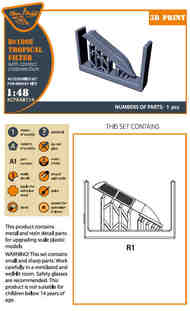 Messerschmitt Bf.109E tropical filter #CPA48114