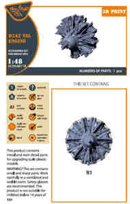 Aichi D3A2 'Val' IJN Type 99 engine #CPA48118