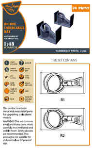 Messerschmitt Bf.109E wheel bay #CPA48129