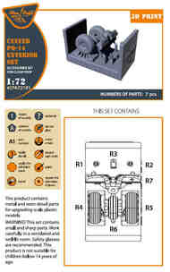 Culver PQ-14 Exterior set #CPA72191