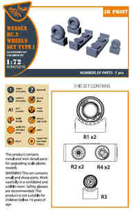 Westland Wessex HC.2 Wheel set type 1 #CPA72210