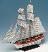 Flyer Double-Masted American Schooner Ship w/solid wood hull (Intermediate) #CNS80615