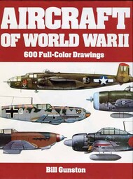  Crescent Books  Books Collection - Aircraft of World War II - 600 Full-Color Drawings CRE6803