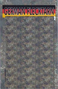 German Flecktarn (Post 2005) Camouflage Decal #CXDMIL35033