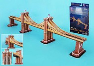  CUBIC FUN  NoScale Brooklyn Bridge (New York, USA) 3D Foam Puzzle (35pcs) CBF107