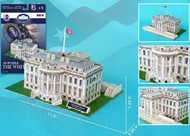  CUBIC FUN  NoScale White House (Washington DC, USA) 3D Foam Puzzle (64pcs) CBF60