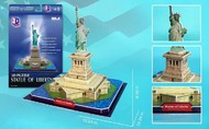  CUBIC FUN  NoScale Statue of Liberty (New York, USA) 3D Foam Puzzle (39pcs) CBF80