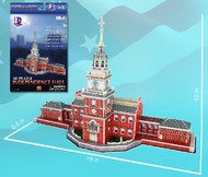  CUBIC FUN  NoScale Independence Hall (Philadelphia, Pa, USA) 3D Foam Puzzle (43pcs) CBF85