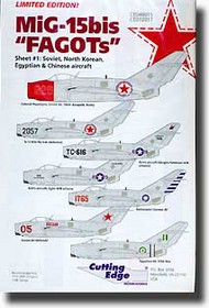  Cutting Edge Modelworks  1/48 MiG-15bis #1 CED48015