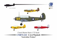  Czech Master Resin  1/72 CAC CA-6 Wackett 'Australian Trainer' CMR72-241