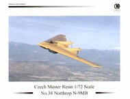 Northrop N-9MB flying wing with decals #CMR72-5038